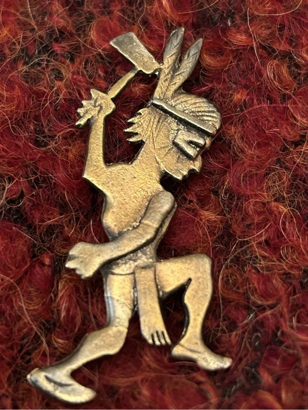 Sammy the Seminole FSU
Mascot 1972 lapel pin Rare!